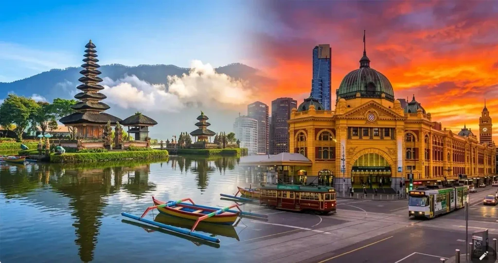 Melbourne to Bali