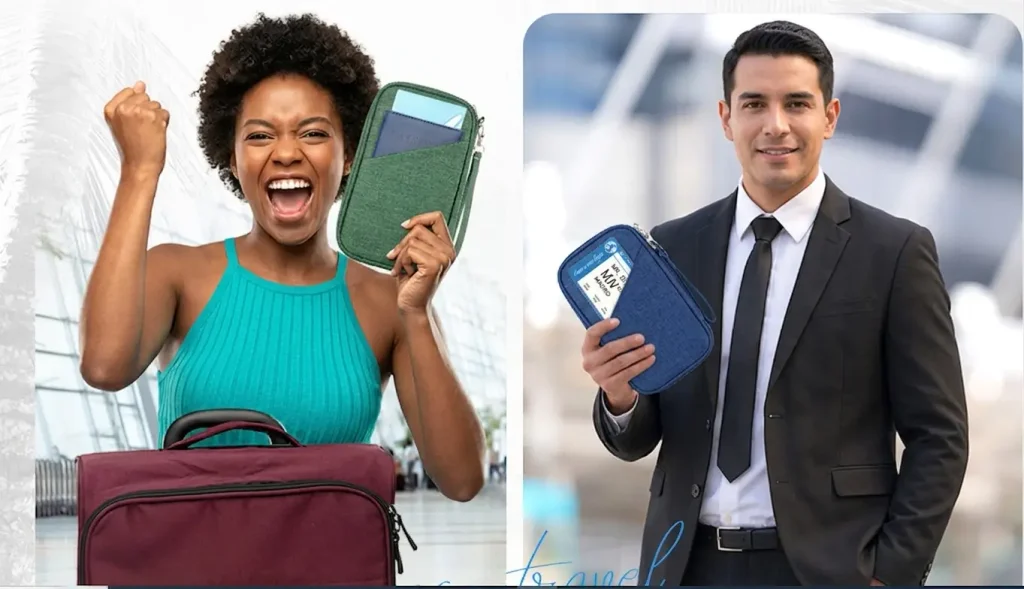 RFID family passport holder