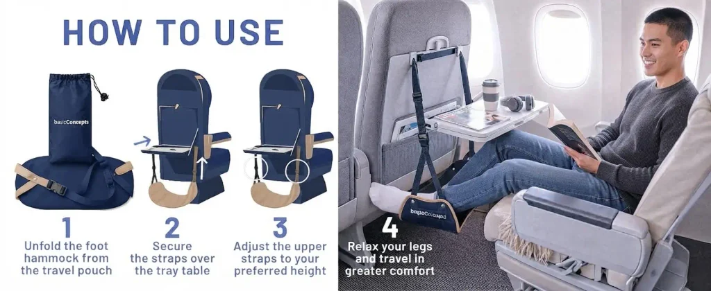 Airplane Foot Hammock 