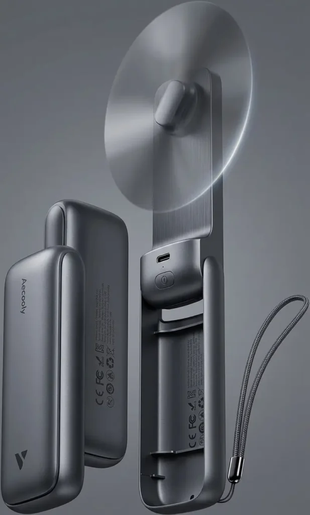 Aecooly Slim Portable Fan