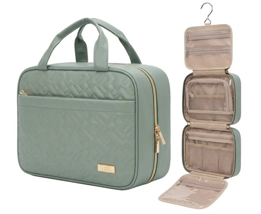 NISHEL Travel Toiletry Bag for Women