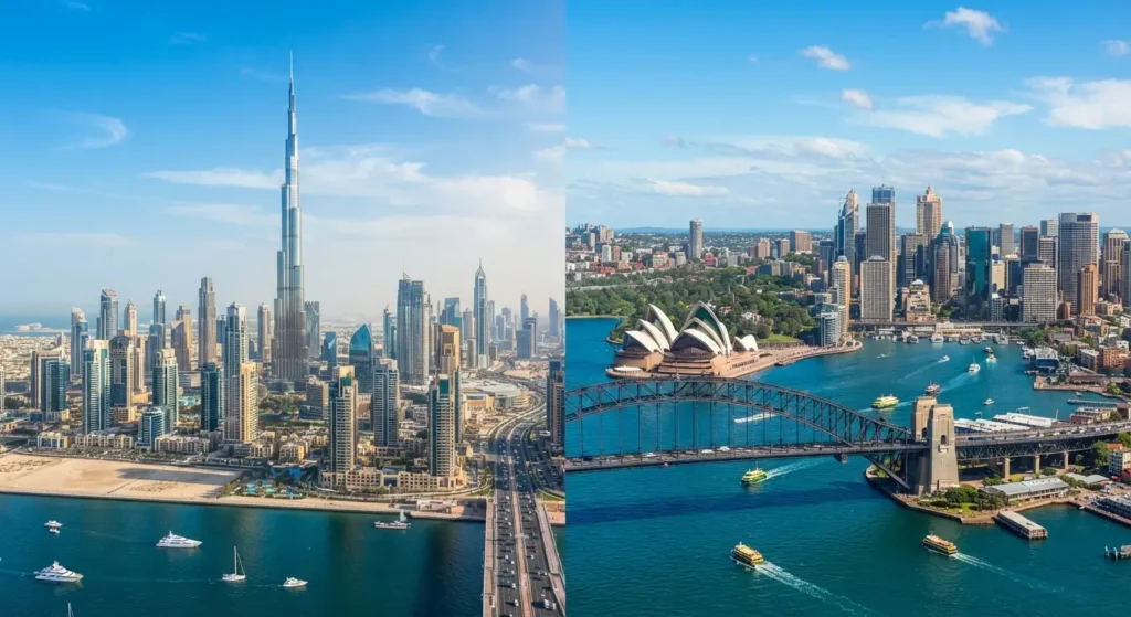 Sydney to Dubai