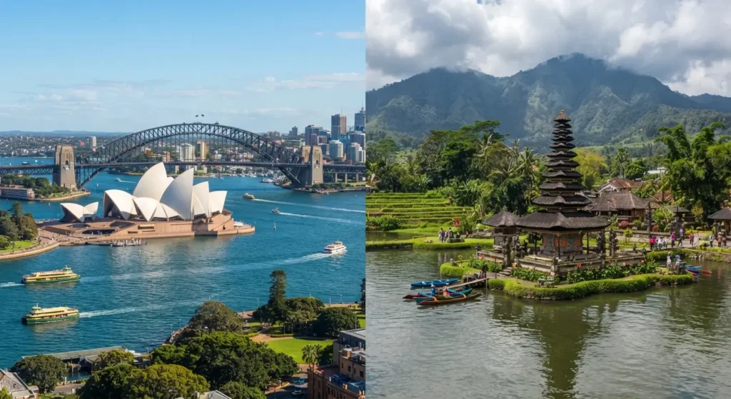 Sydney to Bali